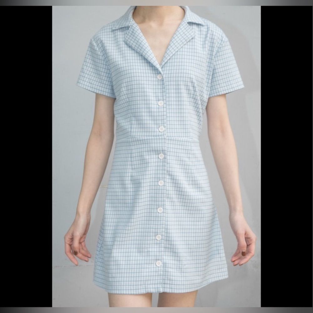 Brandy Melville plaid Leanne dress